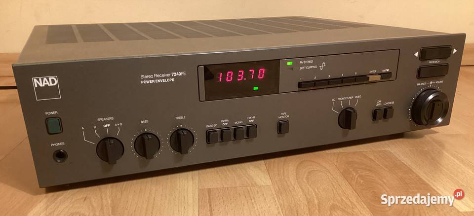 Amplituner Końcówka mocy 7240PE SPRAWNY ładny Wzmacniacze i pokrewne Gdynia