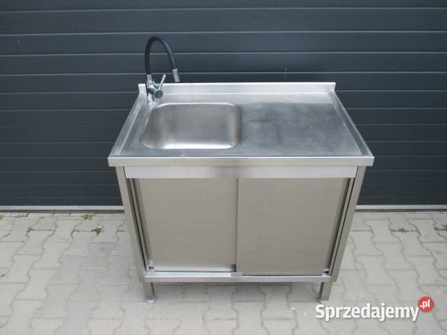 Zlew Gastronomiczny 1 Komorowy Drzwi Suwane Ostrów Wielkopolski sprzedam