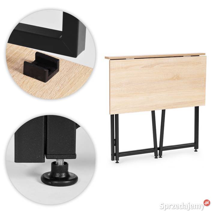 Składane biurko loft 45cm