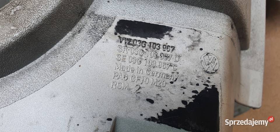 VW TDI POKRYWA SILNIKA DEKIEL OSŁONA VW03G103 Trzciel