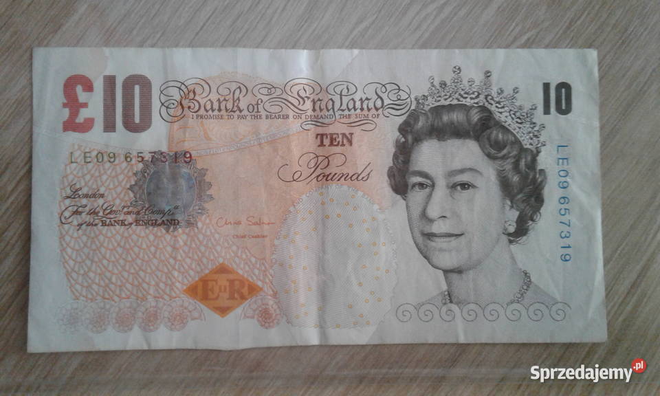 10 FuntówWielka Brytaniaseria LE Konin