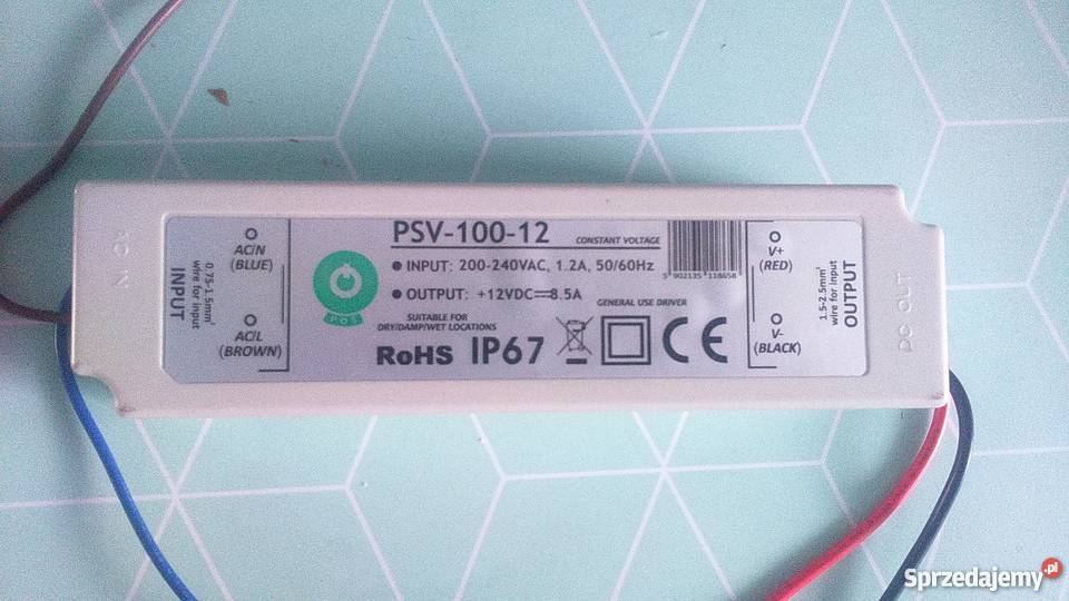 Zasilacz do taśm Led 12v Elektryka i akcesoria