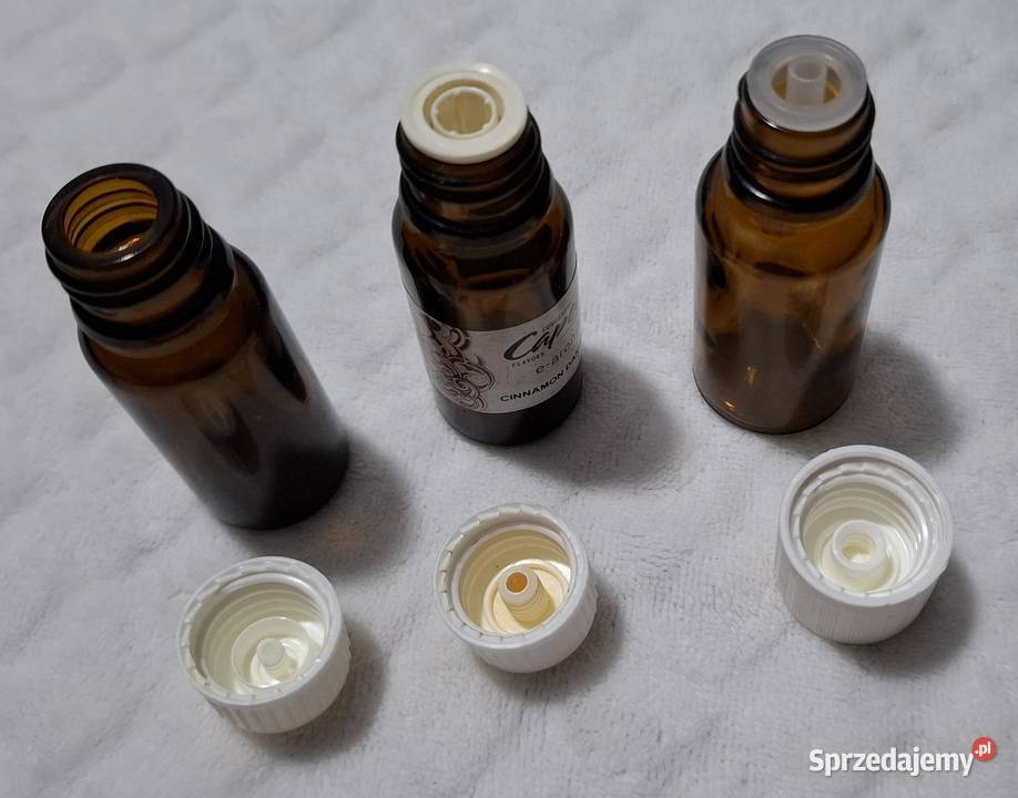 Szklane buteleczki olejkach eterycznych itp 10ml Czeladź