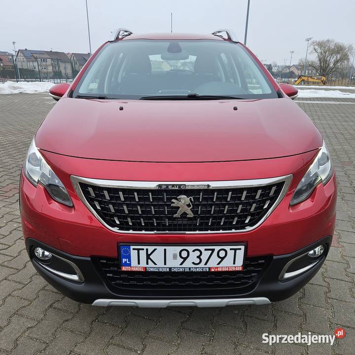 Peugeot 2008 16HDI 2017 84 przebiegu kurtyny powietrzne Chęciny
