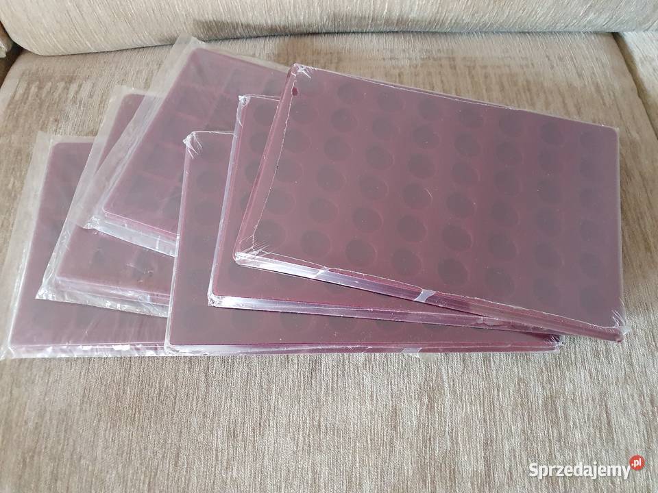 Kuferek na monety 6 palet na 240 monet nowy