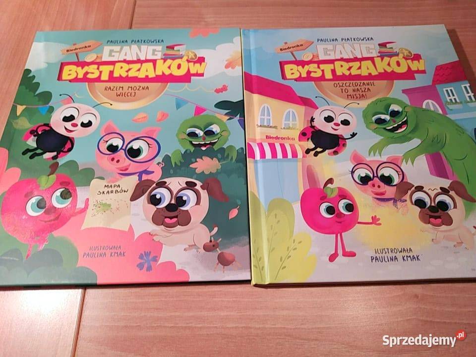 Gang Bystrzakowkomplet ksiazek Książki dla dzieci Książki dla dzieci Szczecin