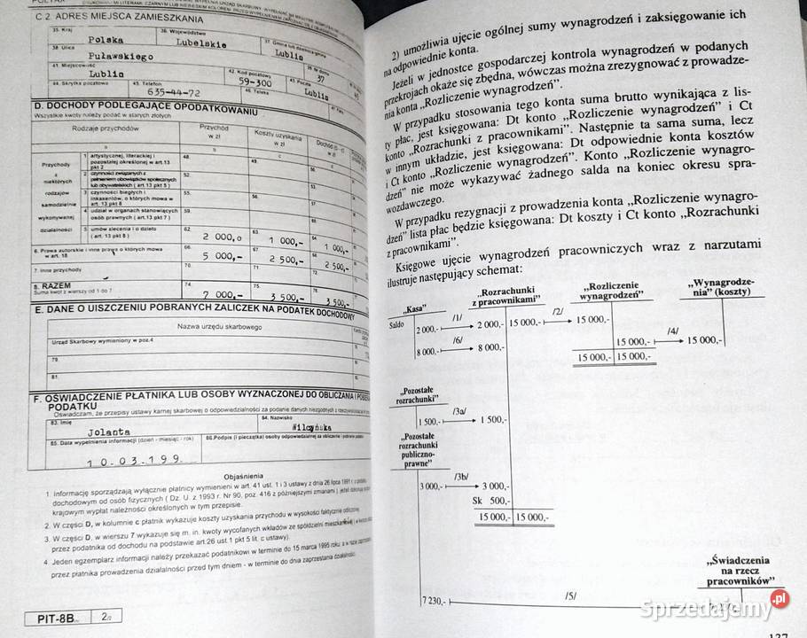 Rachunkowość podstaw Jan Matuszewicz P lubelskie Chełm