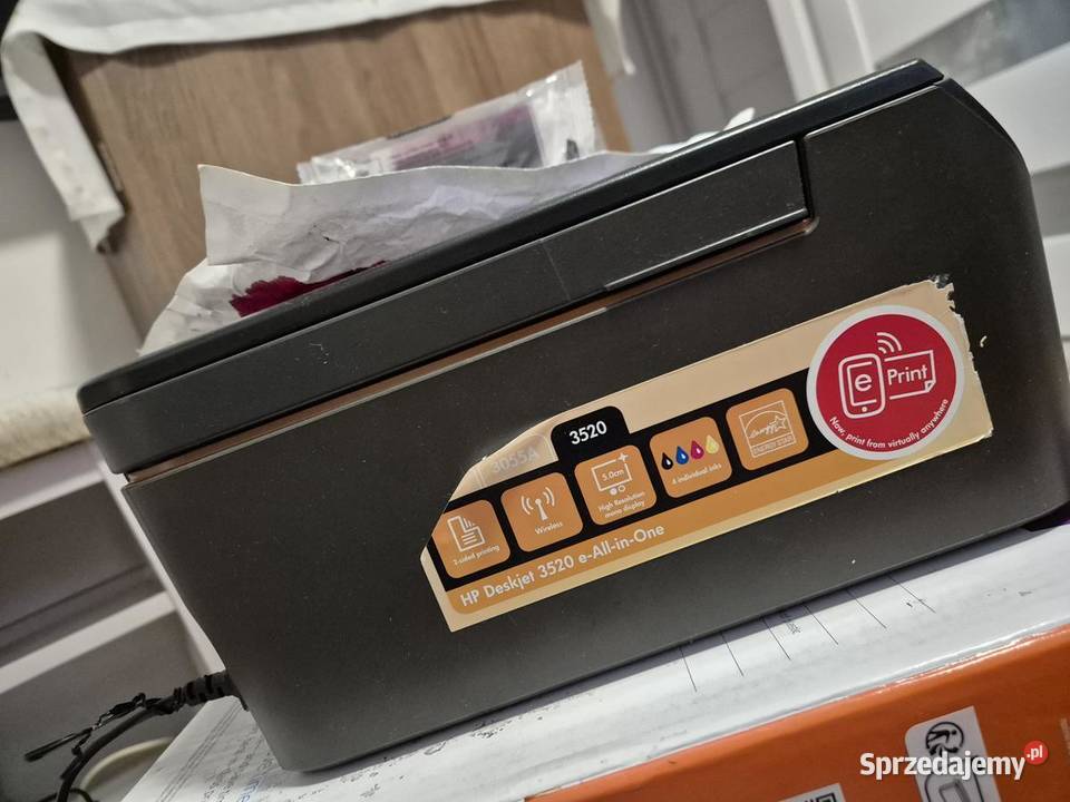 urządzenie wielofunkcyjne HP Deskjet 3520 Wifi Drukarki i skanery Koszalin