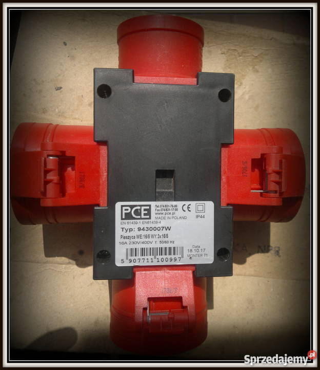 Rozdzielnica przenośna Pieszyca 3x16A Dąbrowa Górnicza sprzedam