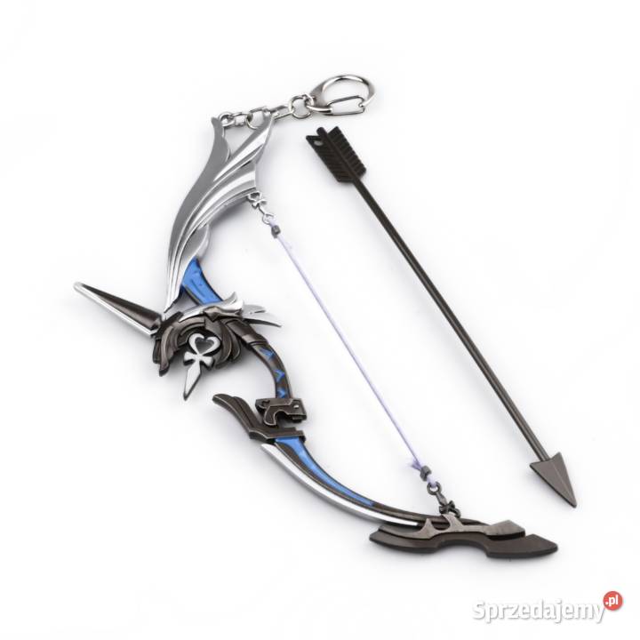 Bow Silver Black Metal 17 Brelok Genshin Impact Szczecin sprzedam