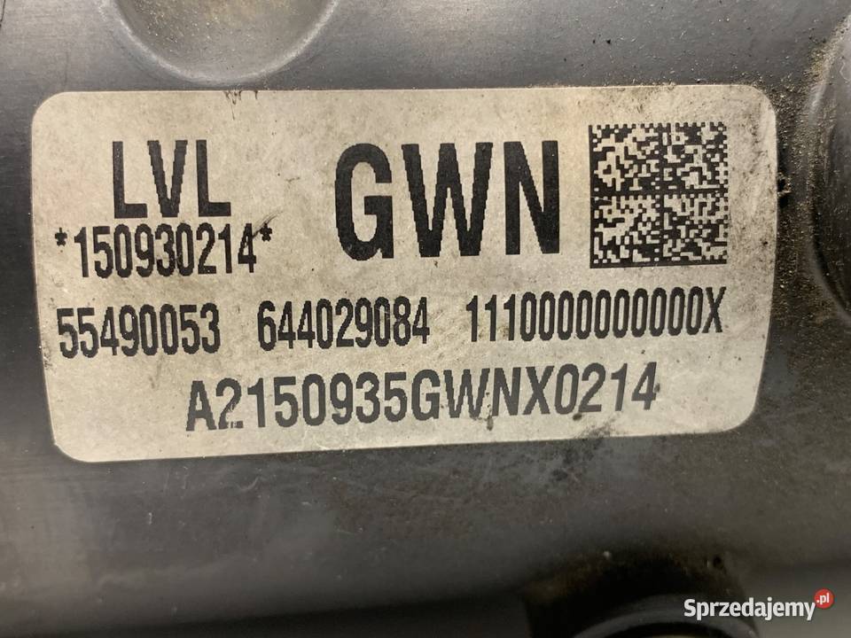 KOLEKTOR SSĄCY OPEL ZAFIRA C 55569989 16 136
