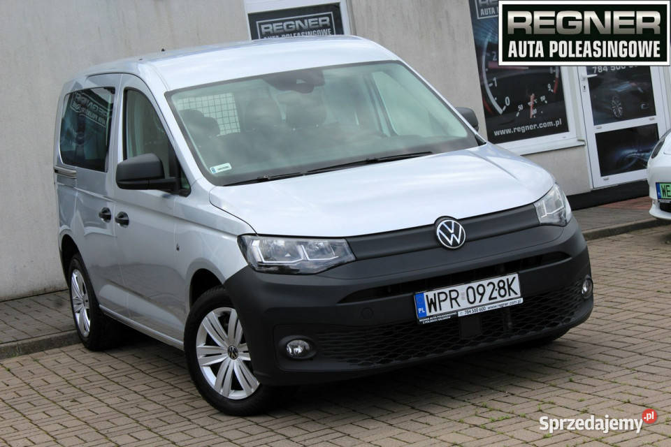 Volkswagen Caddy SalonPL FV23 Hak Lane Assist garażowany Sokołów