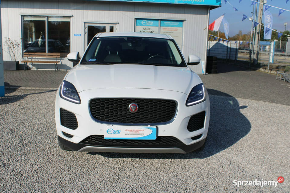 Jaguar EPace S AWD Salon Polska FVat Gwarancja biały mazowieckie Warszawa sprzedam