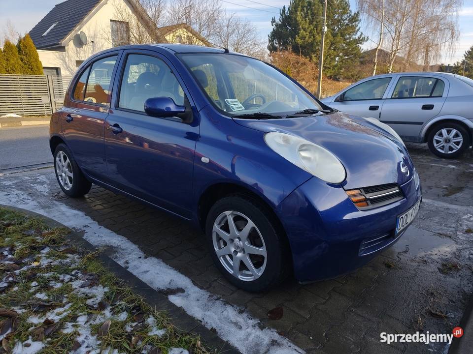 Nissan Micra K12 12 80 2003r Micra Wrocław