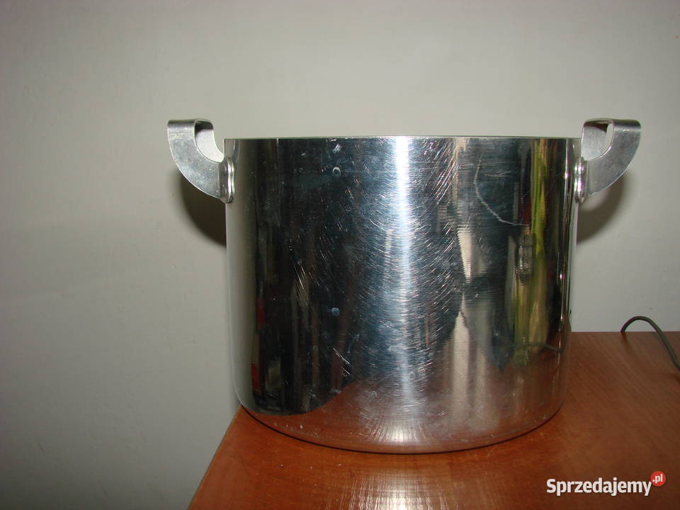 aluminiowy garnek 3l PRL Pruszcz Gdański