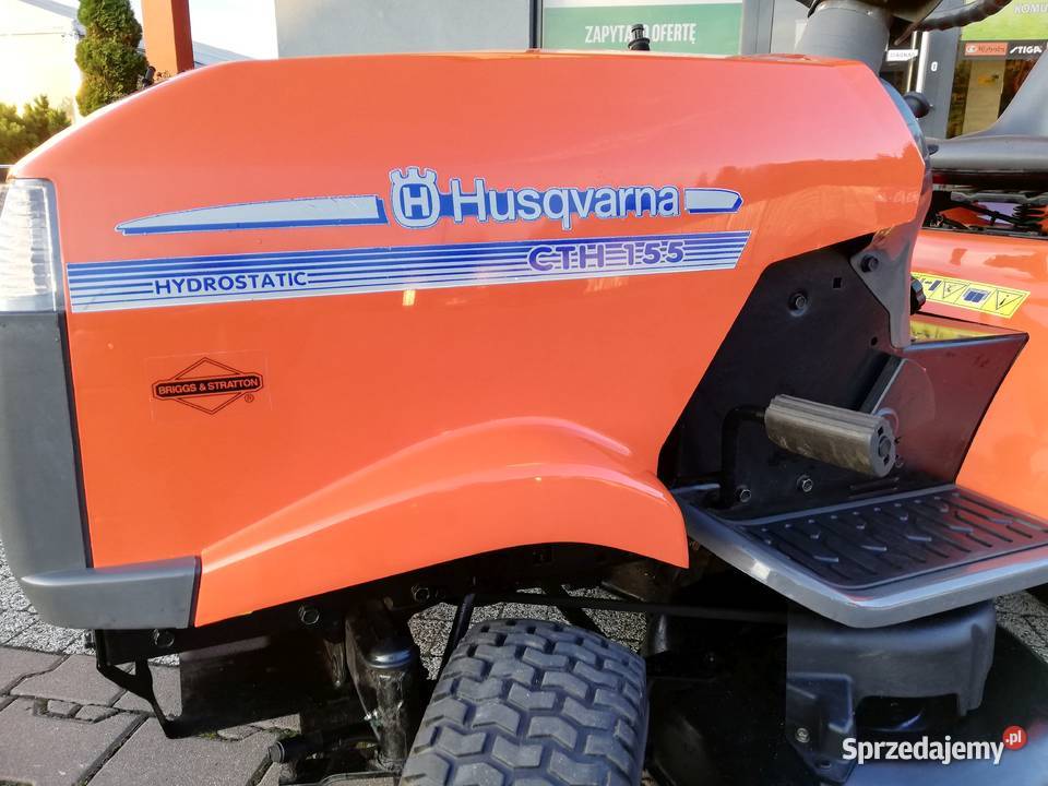 Traktor ogrodowy Husqvarna CTH155 Briggs 155 łódzkie Kobiele Wielkie