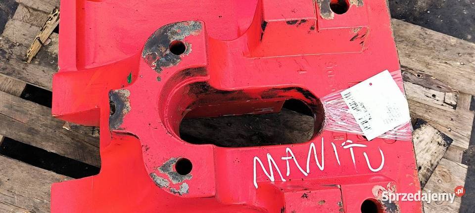 OBCIĄŻNIK MANITOU MLT 731 Części samochodowe Lipno