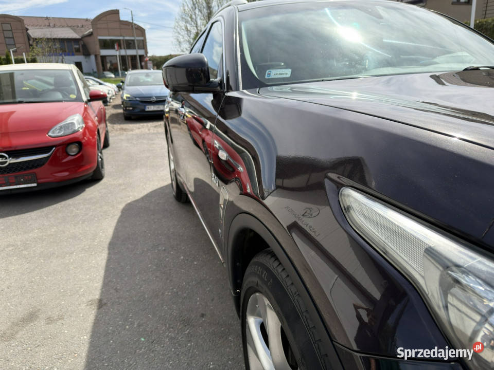 Infiniti QX70 RatyZamiana Gwarancja stan światła przeciwmgielne małopolskie Gdów