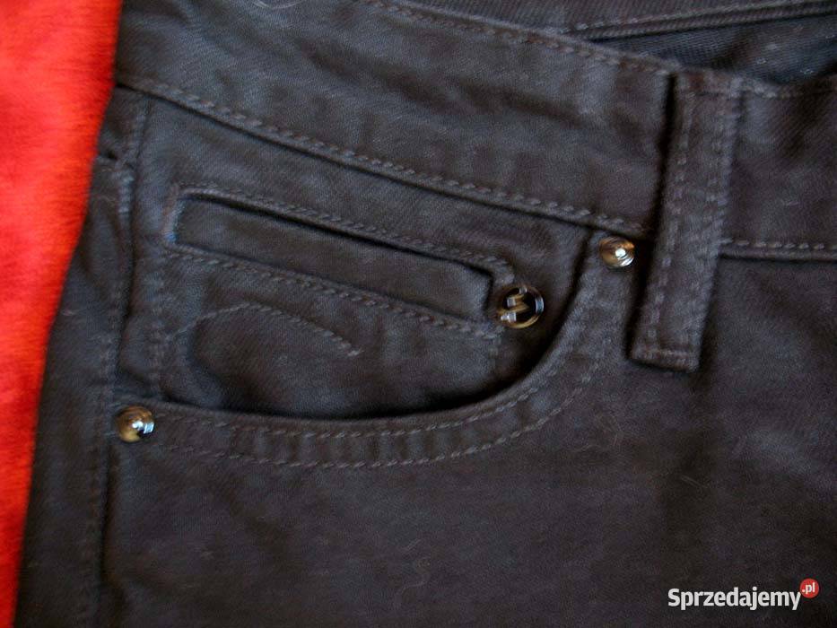 Spodnie damskie jeans czarne 40 L biodra 100 Fit Siedlce