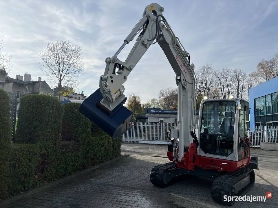 Koparka Takeuchi TB370 CV 7 ton wyprzedaż śląskie Bielsko-Biała