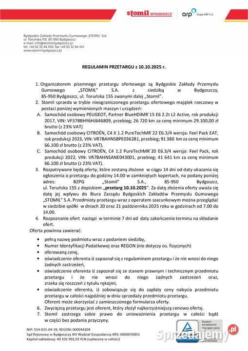 CITRON C4 12 PureTechMR20 E634 wersja Feel Pack Bydgoszcz