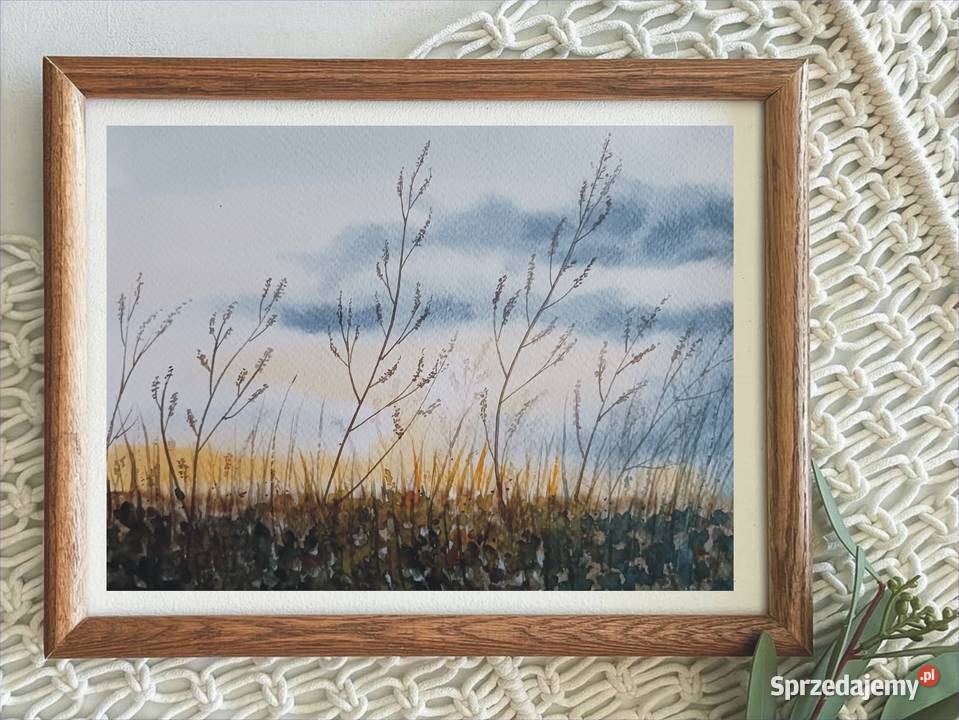 Akwarela Akwarelka Obraz pt Marzenie 24 x 18