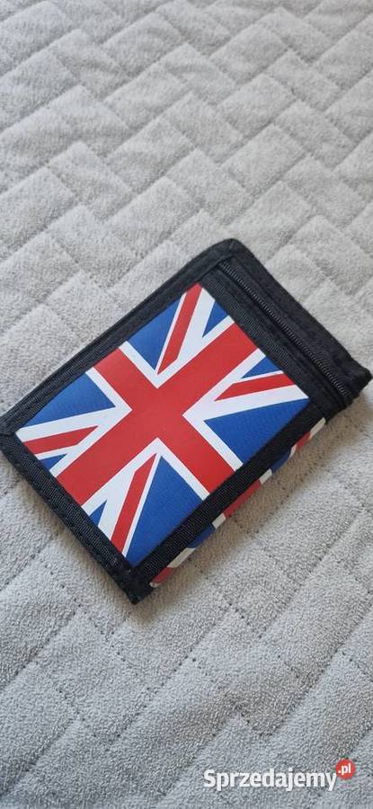 portfel z łańcuszkiem flaga UK Wielka Brytania małopolskie Kraków