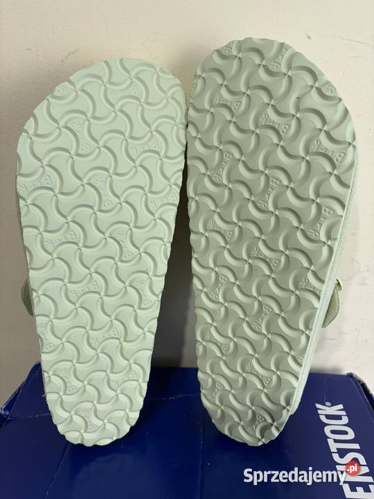 KlapkiMule Birkenstock Boston Faded Lime 1026774 Warszawa