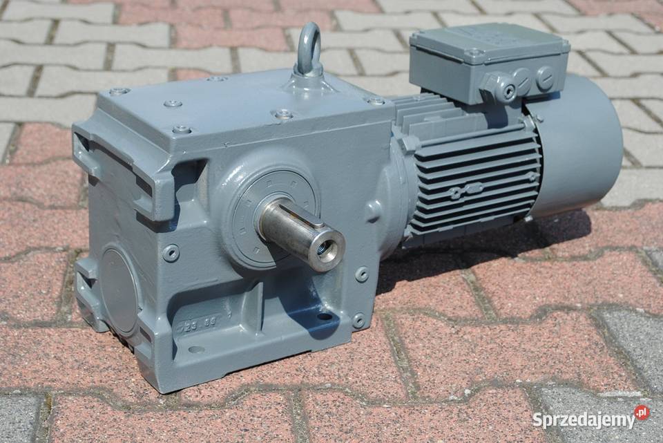 Motoreduktor kątowy 055kw 9obr z hamulcem Firmy Kargowa
