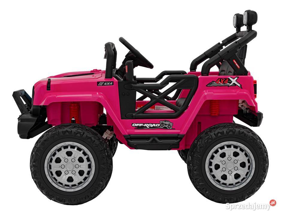 DUŻE auto terenowe OFF ROAD Speed 4x4 różowe Kraków sprzedam
