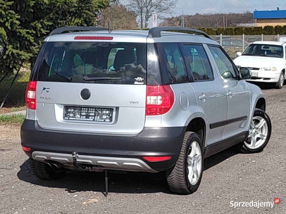 SKODA YETI 20 TDI 4x4 SUV Leszno sprzedam