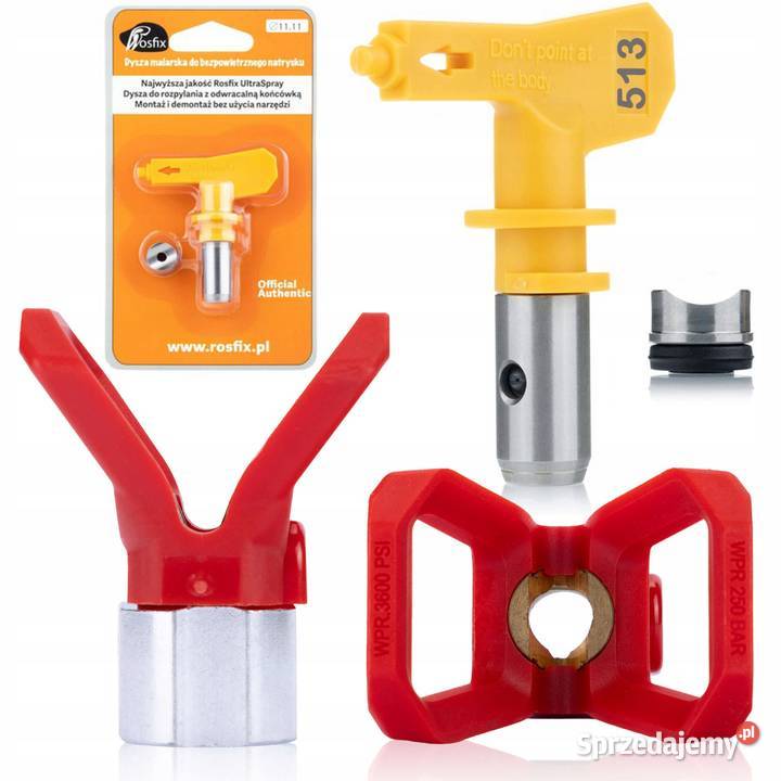 Zestaw Akcesoriów Malarskich Dysza 513 i Osłona małopolskie Ludźmierz