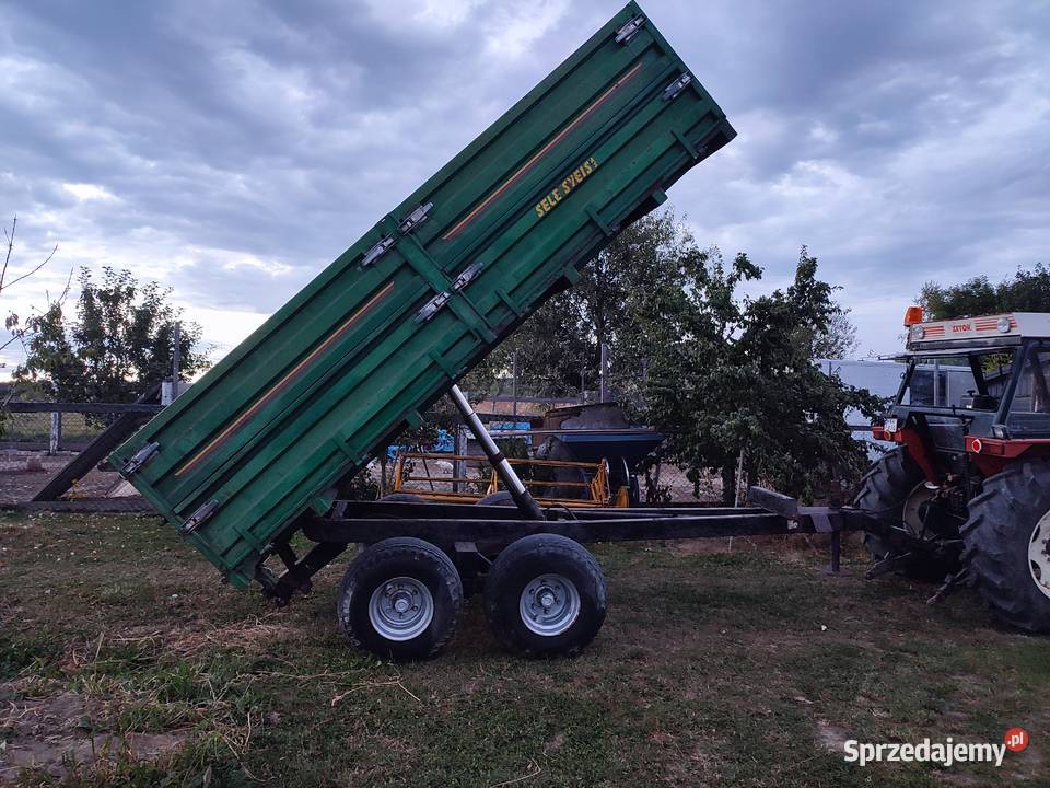 Przyczepa farma tandem 10 ton Nowa Słupia