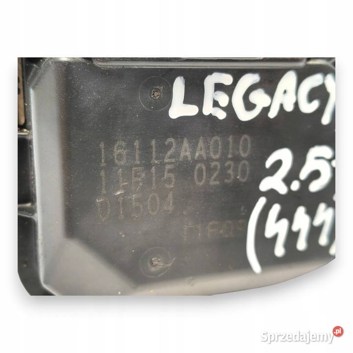 Przepustnica Subaru Legacy Outback 25 16112AA010 lubelskie Chełm sprzedam