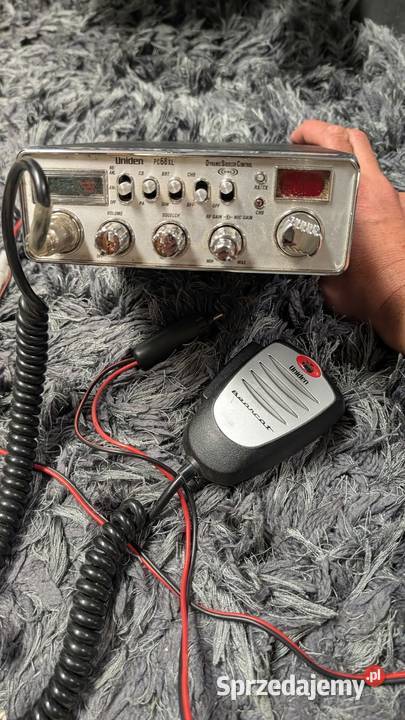 Kultowe CB Radio Uniden PC68XL Classic Chrome Osiek sprzedam