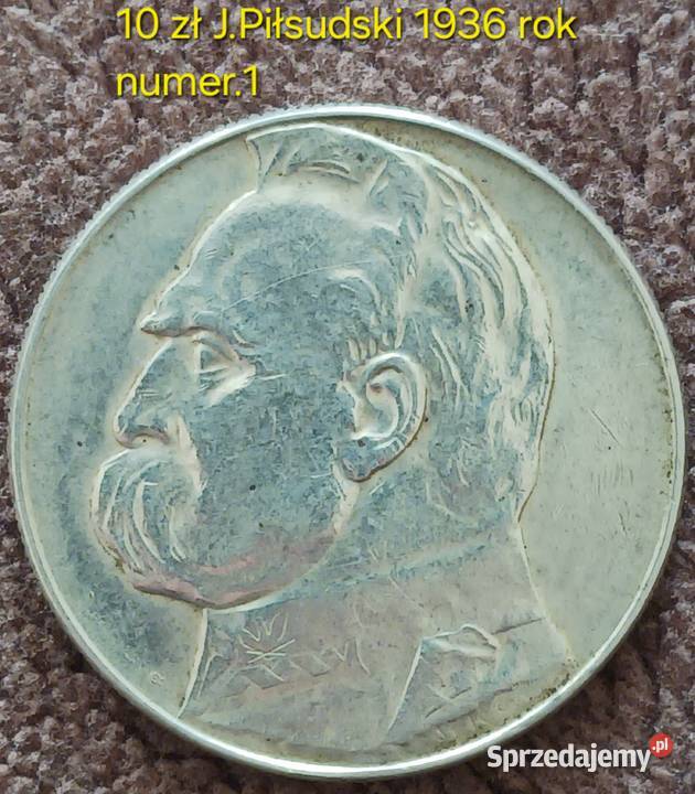 10 J Piłsudski 1936 r 1 śliczna Konin