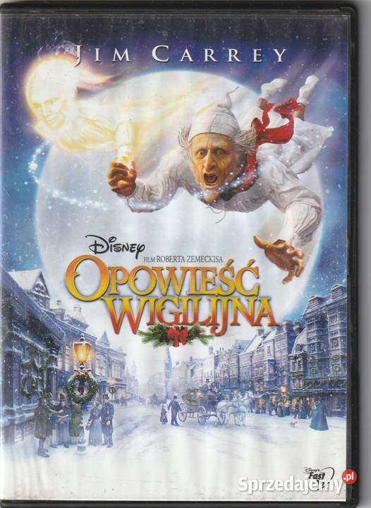 Disney OPOWIEŚĆ WIGILIJNA Zemeckisa DVD Pruszków