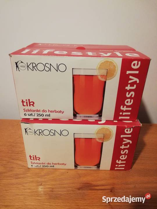 Szkkanki Krosno 250 ml Nowe Akcesoria kuchenne mazowieckie Warszawa