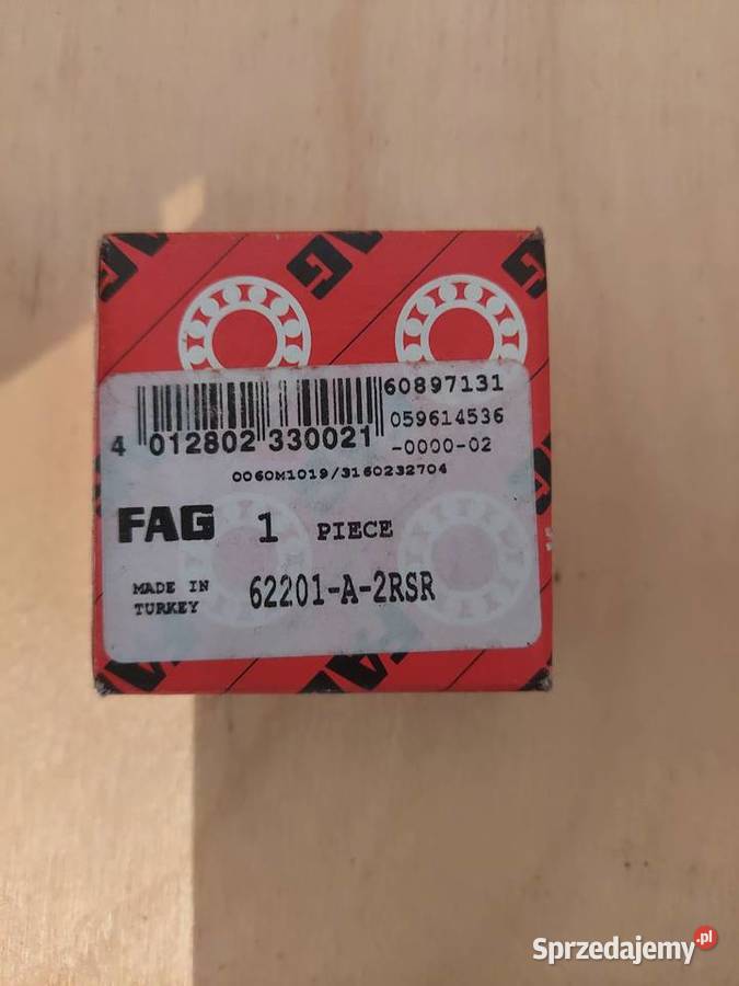 Łożysko FAG, SKF 62201   12x32x14 mm