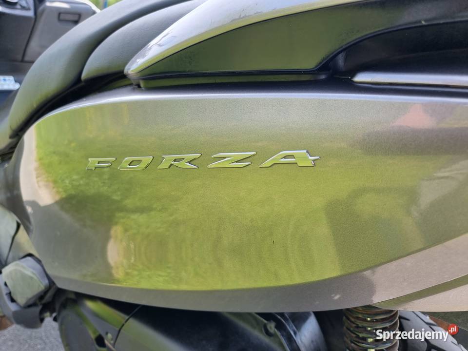 Honda Forza 300podgrzewane manetki kufer wysoka Rok produkcji 2016 Honda Warszawa