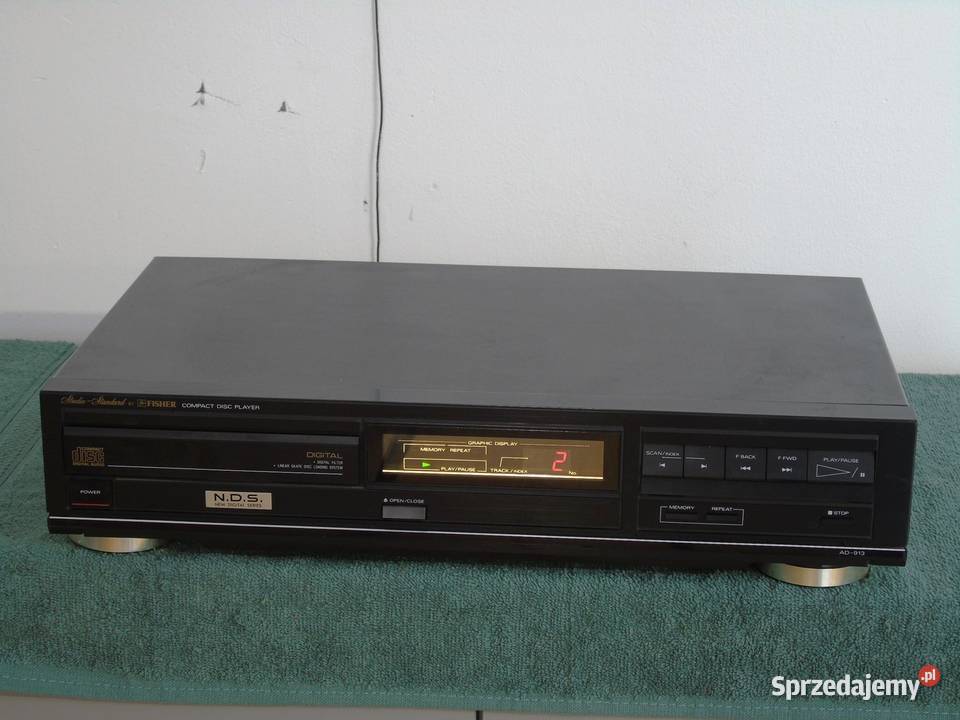 Świetne CD Fisher AD913 Japan sprawny i ładny Jasło