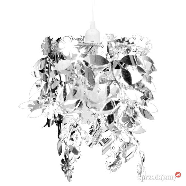 Lampa z abażurem w kształcie liści 215 x 30 mazowieckie Warszawa