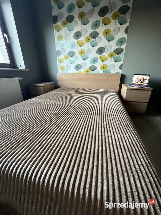 Pled Narzuta w paski beżowy 160x200 mazowieckie Warszawa sprzedam