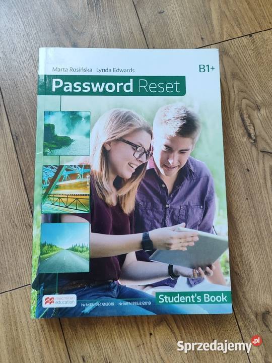 Password Reset B1 Students Book jm Osięciny