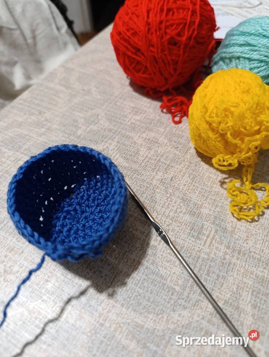 Bombki choinkowe ręcznie robione z kolorowej Kraków