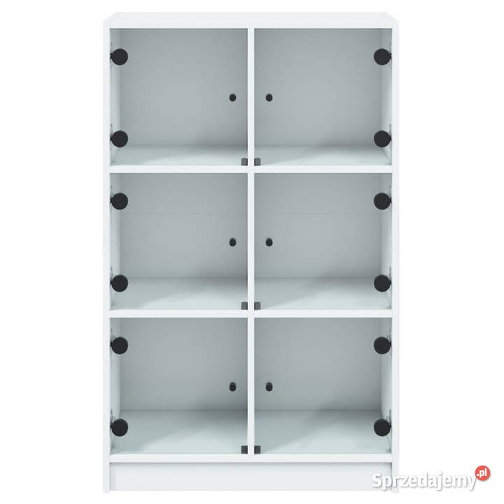 Szafka z drzwiczkami biała 68x37x109 WM3295850 mazowieckie Warszawa