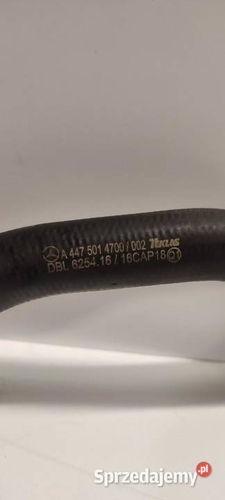 MERCEDES VITO W447 RURA PRZEWÓD WODY A6542031302