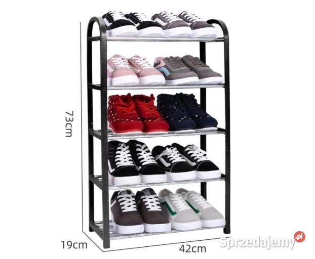 Szafka na buty Rossner 42 x 73 x 19 czarny śląskie Gliwice