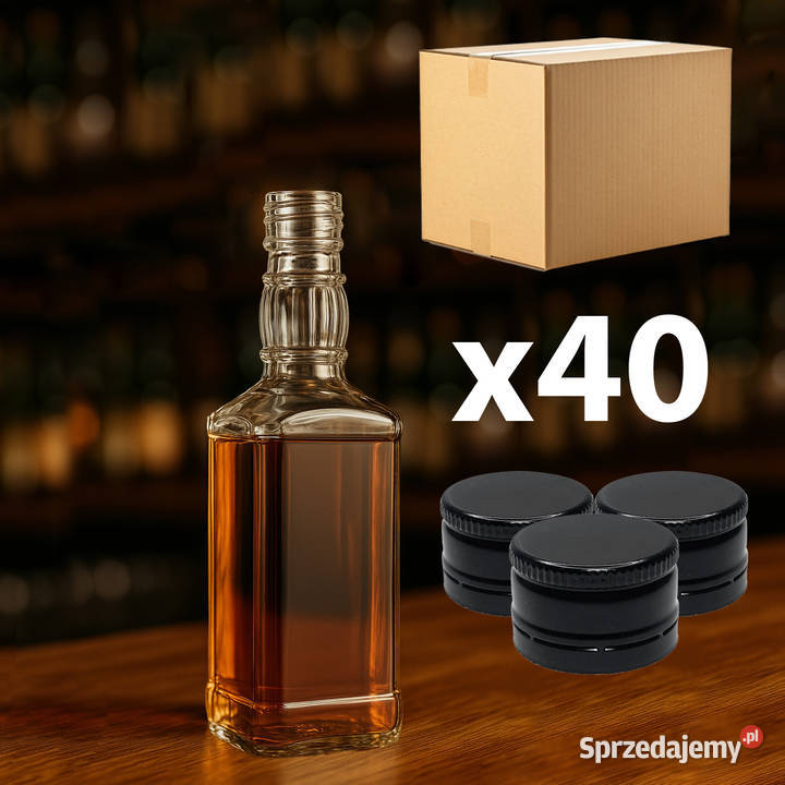 Butelka Daniels 500 ml Karton 40 z zakrętką warmińsko-mazurskie sprzedam