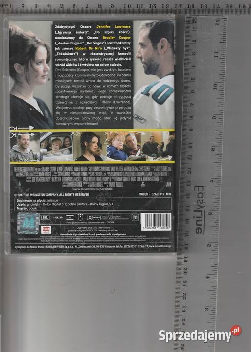 Poradnik pozytywnego myślenia Bradley Cooper mazowieckie Pruszków